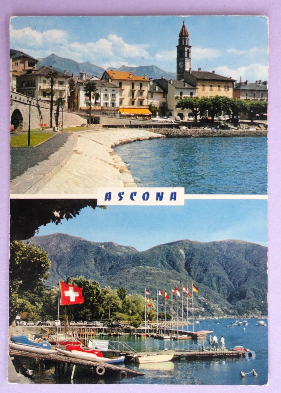 Cartoline postali: Ascona (Lago Maggiore) – Usato da Fétigny venduto da Billy2miny