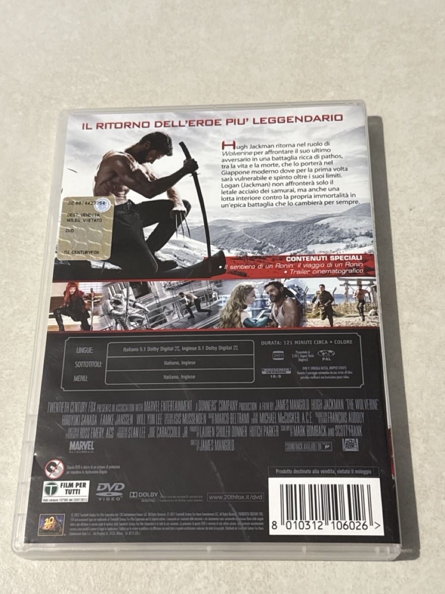 Tutti i DVDs: Wolverine – Usato da Cadenazzo venduto da nick995 1
