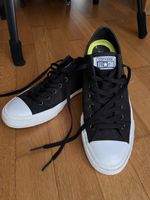 Schwarze Converse All Star, Grösse 44, wie neu!