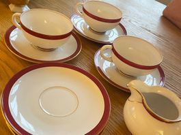 antikesKaffee-Set: Kgl. priv. Tettau, Bavaria, 1794, Vintage