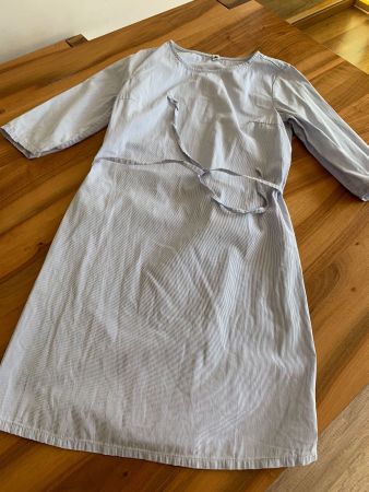 KITCHENER nachhaltiges Sommerkleid gestreift Gr. M