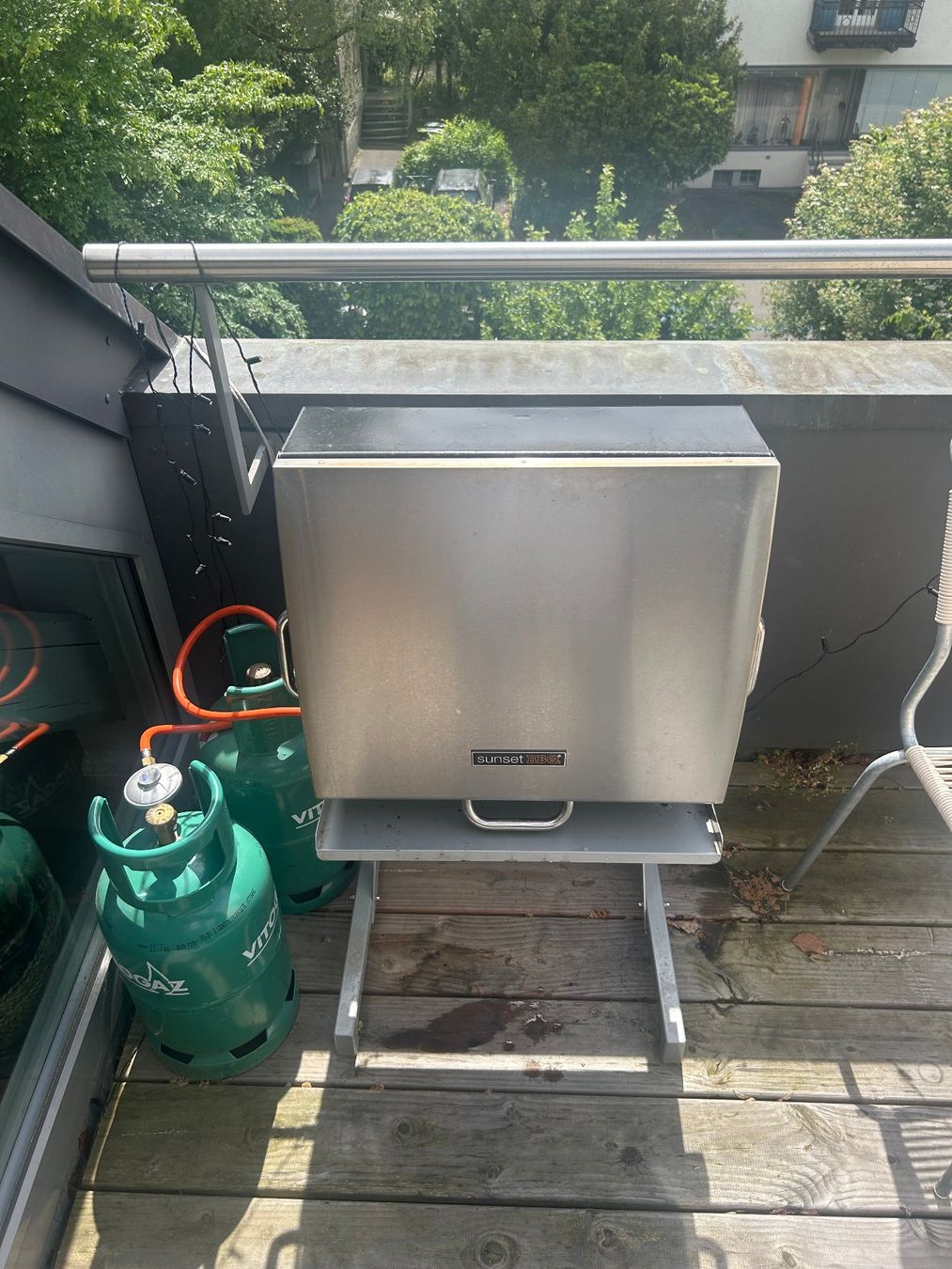 Griglie: Gasgrill - Balkongrill – Usato da Zürich venduto da olivermueller92 2