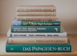 Konvolut, Lot, Sammlung: Vögel, Ornithologie 8 Bücher