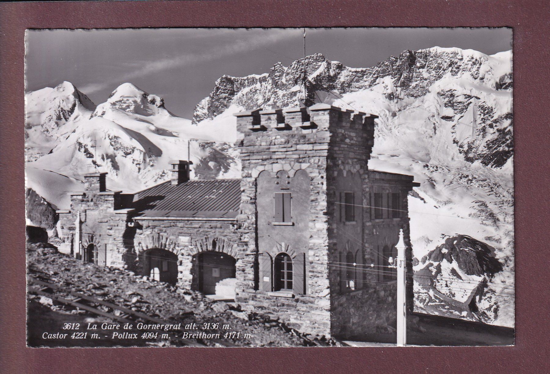 Cartoline postali: Gare du GORNERGRAT – Usato da Pully venduto da nicecards