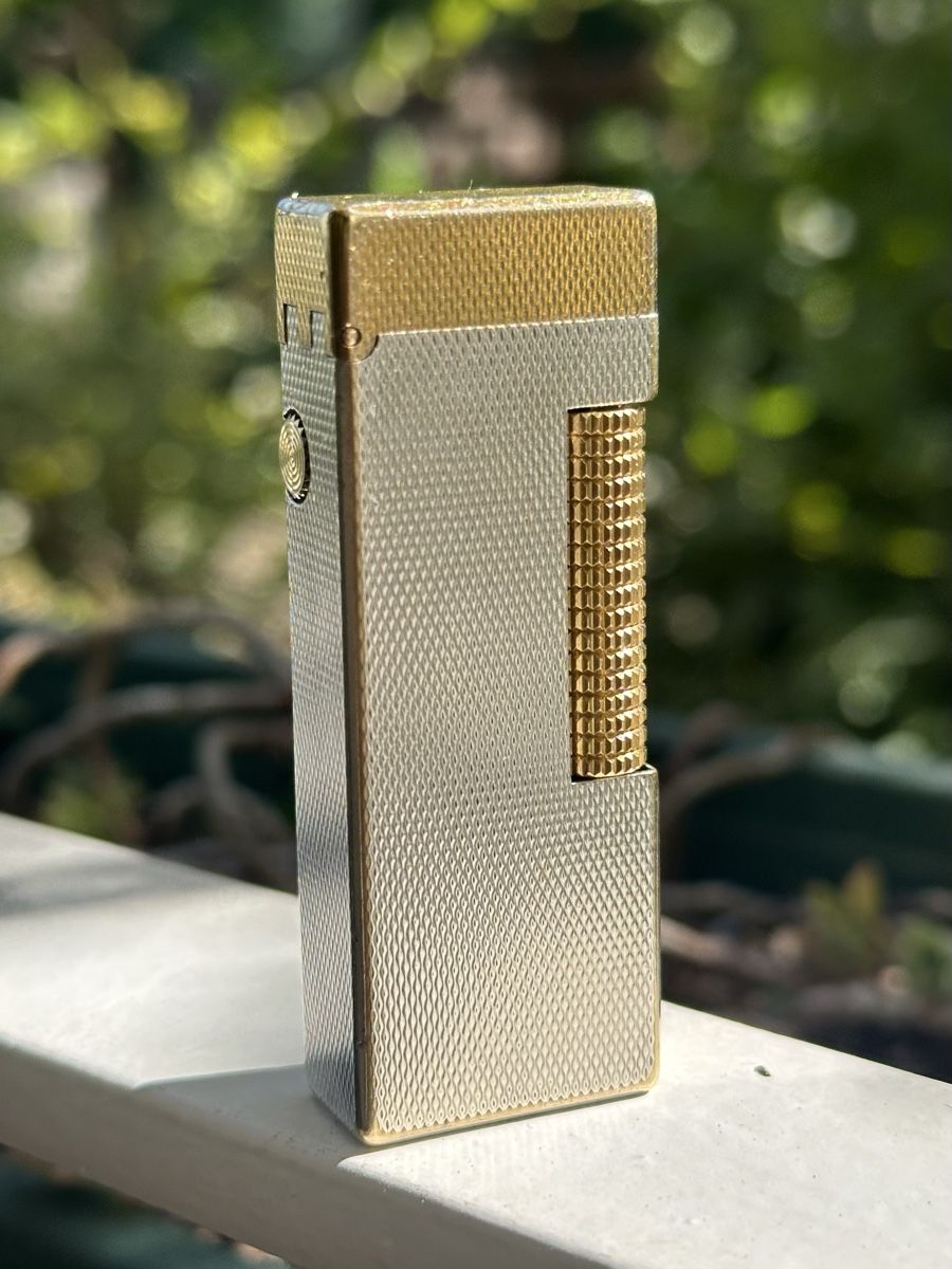 Dunhill Feuerzeuge: Dunhill Rollagas Custom Silver & Gold – Gebraucht aus Zürich von RatsTreasure 3