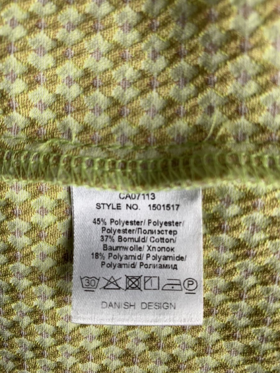 Eva & Claudi Giacche: EVA & CLAUDI: Gelb gemusterter Blazer, 38 – Nuovo (secondo la descrizione) da Luzern venduto da designluzern 8
