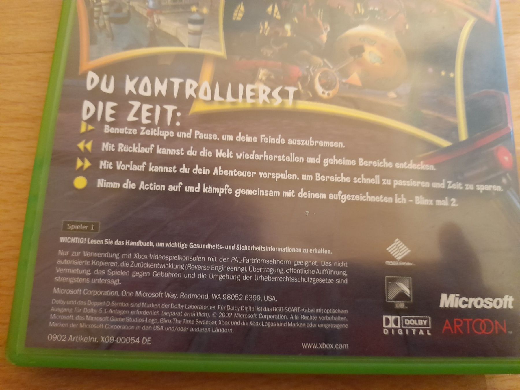 Microsoft Giochi: Xbox Blinx: The Time Sweeper – Usato da Lustmühle venduto da chevi03 3