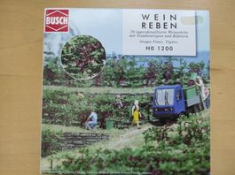 Weinreben, Bausatz von Busch H0, Fabrikneu