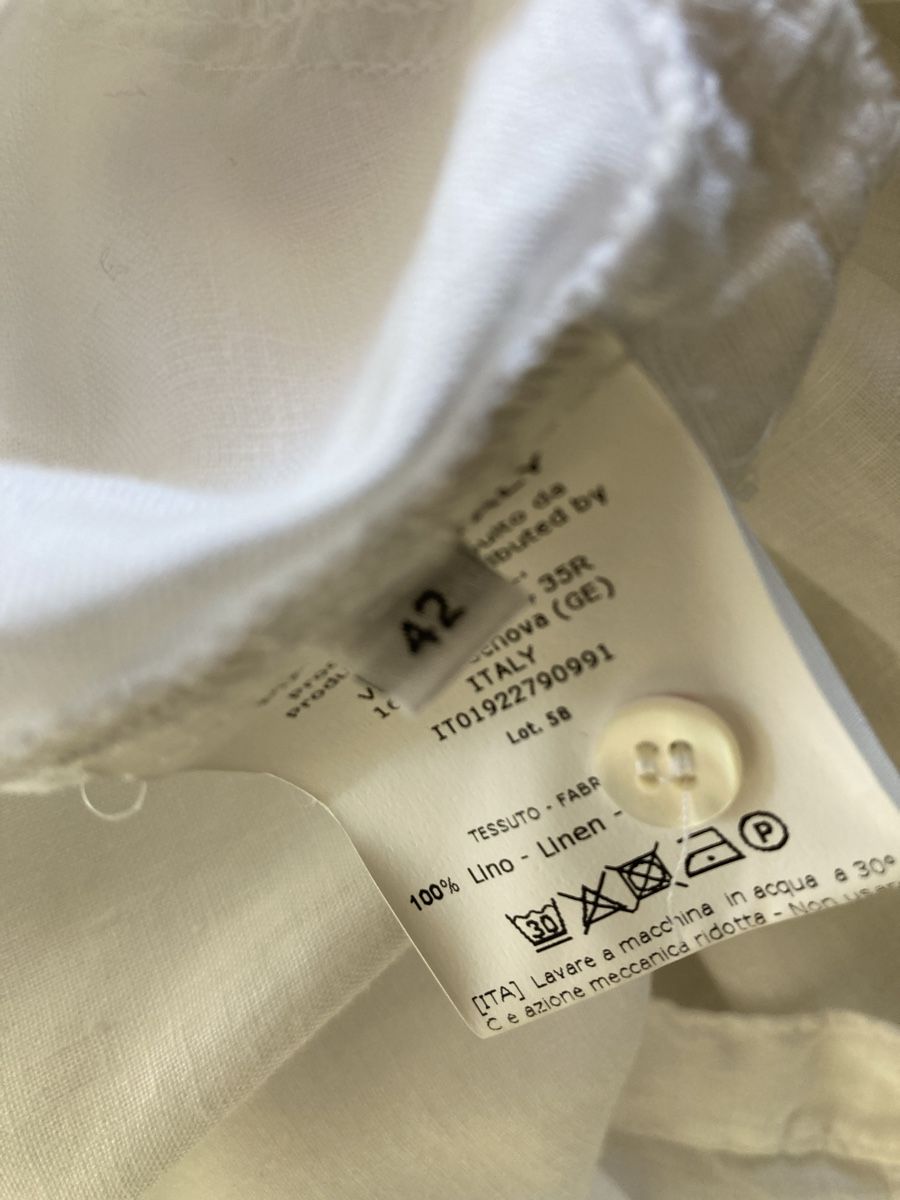 Camicette: Bluse aus Leinen – Nuovo (secondo la descrizione) da Bettlach venduto da Valgoy 5
