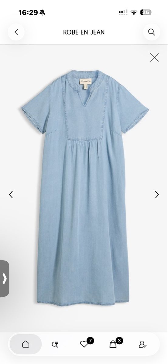 Vestiti: Robe en jeans Bonprix taille 42 – Nuovo (secondo la descrizione) da Savagnier venduto da Pivovar2