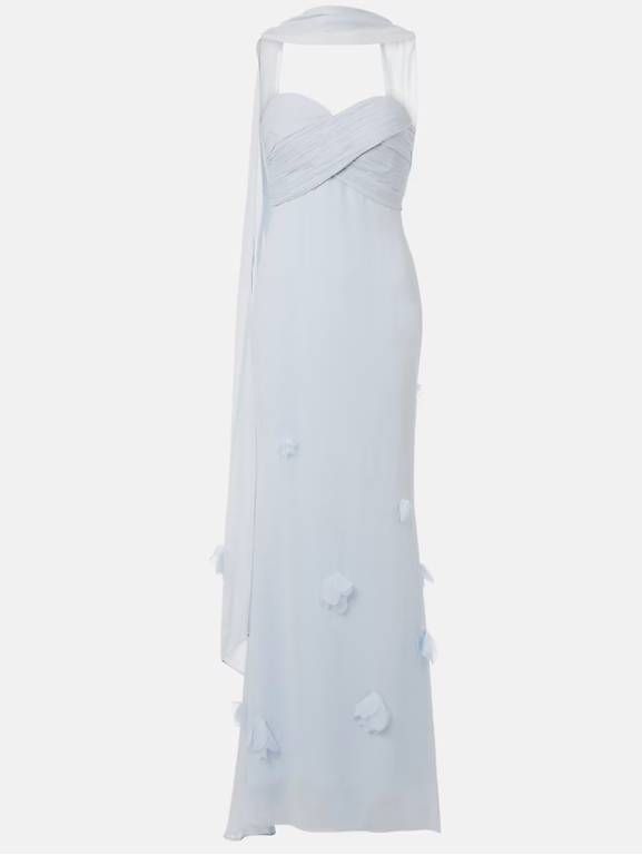 Vestiti: Self-Portrait Kleid hellblau – Usato da Zürich venduto da Lara.01 4
