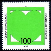 FÜR DEN UMWELTSCHUTZ DEUTSCHE BUNDESPOST **POSTFRISCH**MA121