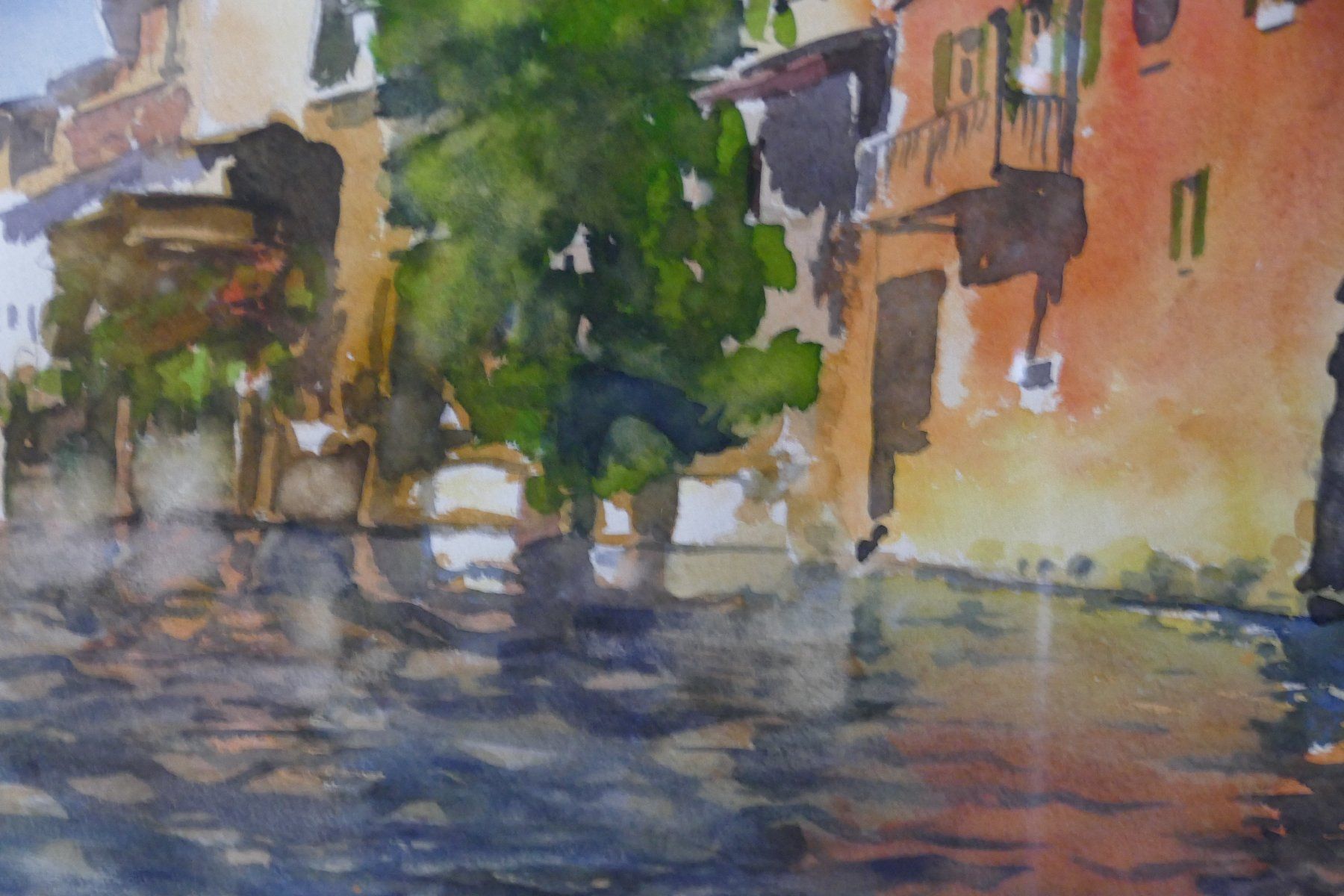 Dipinti: Aquarell R. Mooser Gandria – Usato da Bern venduto da vielerart 3