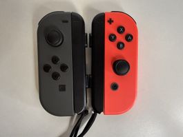 Nintendo Switch Joy-Con controllers pair red and grey - TOP!
