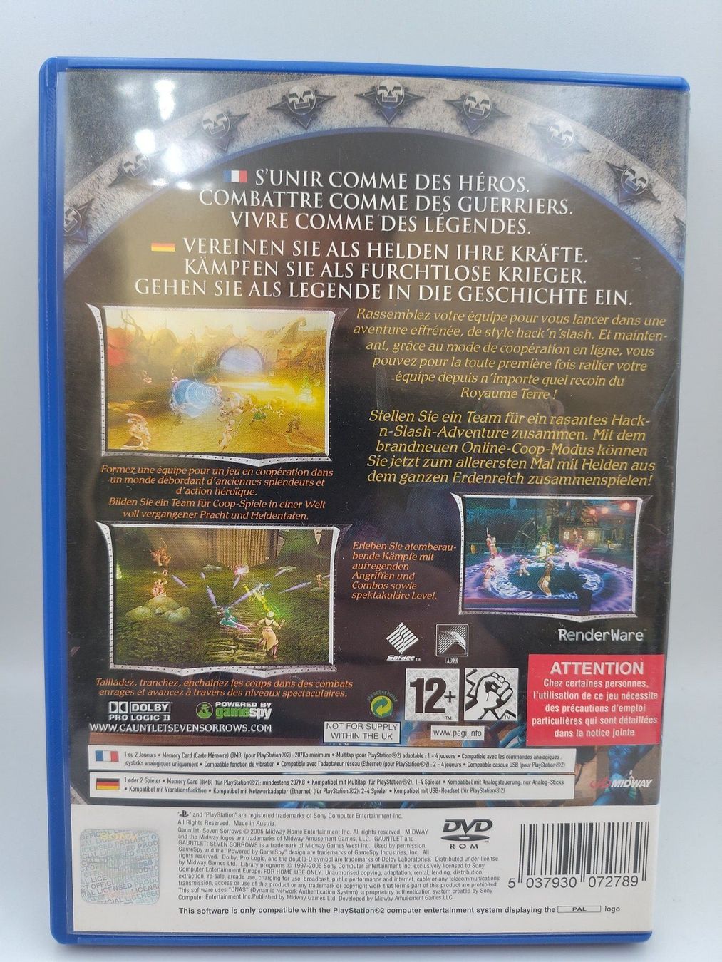 Sony Spiele: Gauntlet Seven Sorrows (Playstation 2 / PS2) – Gebraucht aus Kloten von SuperRetroPixels 1