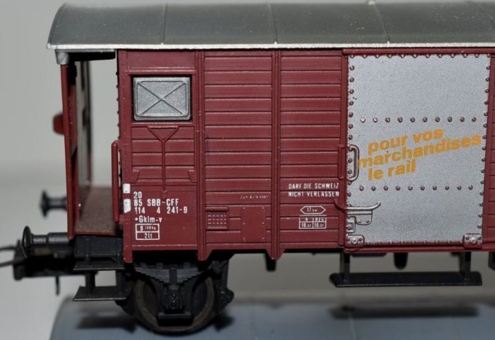 Lima Modelleisenbahnen: Lima H0 3546: SBB Typ Gklm 'Für Güter die Bahn', UIC, DC – Neu und originalverpackt aus Brüttisellen von Rentner44zh 2