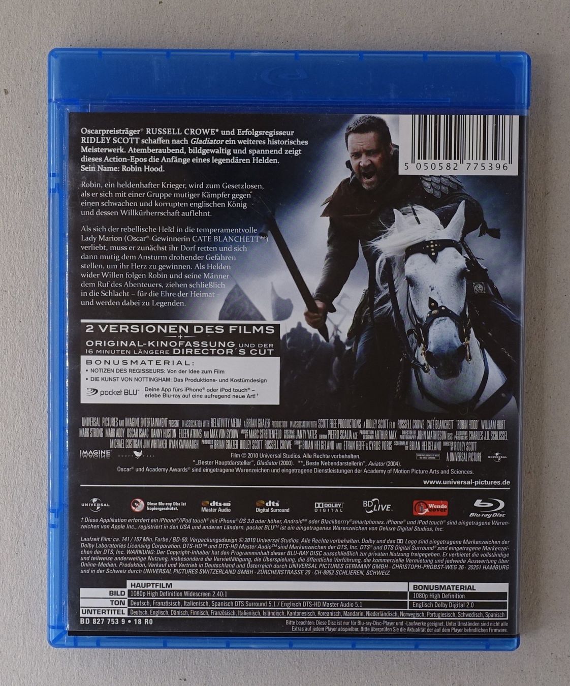 Tutti i DVDs: Robin Hood – Usato da Sessa venduto da fraenklishop 1
