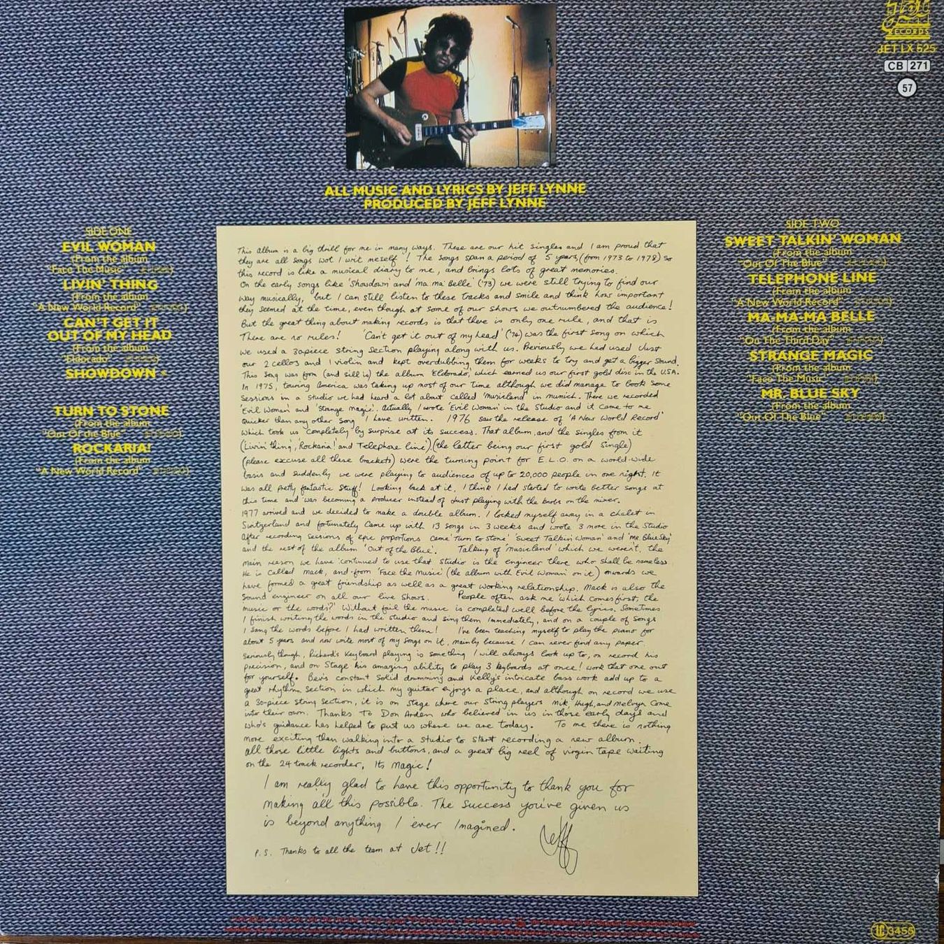 Dischi in vinile: LP - ELO - Greatest Hits – Usato da Basel venduto da Solarbebop 1