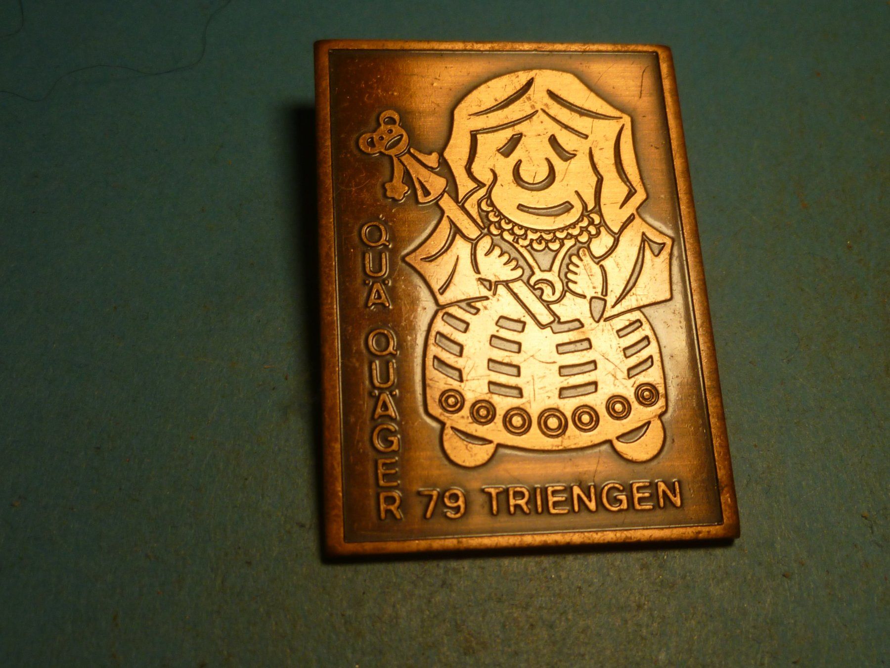 Plaketten & Abzeichen: TRIENGEN 1979 BRONZE – Gebraucht aus Ried (Muotathal) von Mandarin02