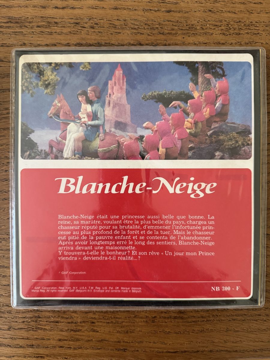 View-master Giocattoli: View Master Blanche-Neige – Nuovo e nell'imballaggio originale da Vevey venduto da Byronne 1