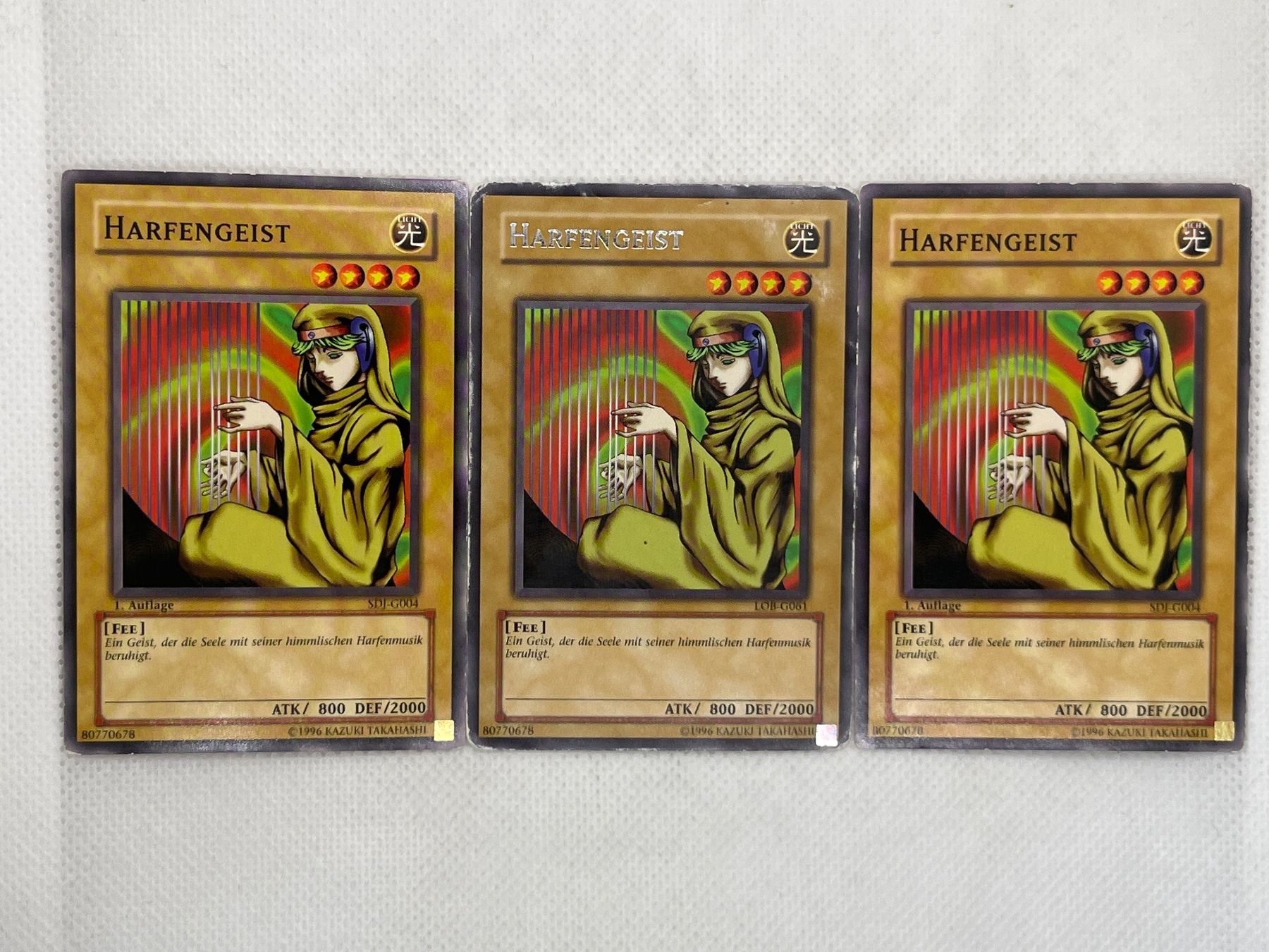Yugioh Carte collezionabili: 3x Yu-Gi-Oh! Harfengeist Karten – Usato da Hinterkappelen venduto da Kim1992