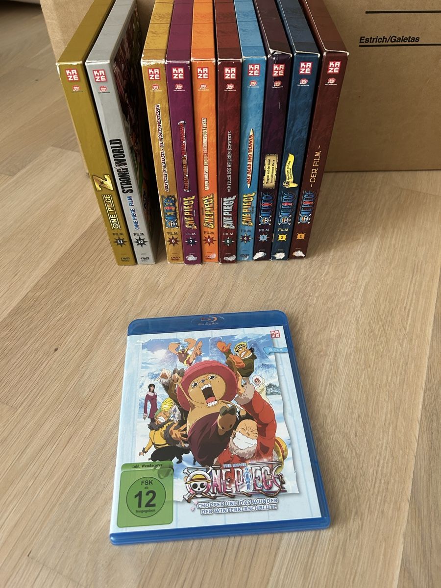 Tutti i DVDs: One Piece Filme DVD Blu-ray Sammlung 1-11 – Usato da Zürich venduto da JasminNebl 3