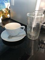 Nespresso Doppelwandglas Kaffeetasse Geschirr Glas Latte