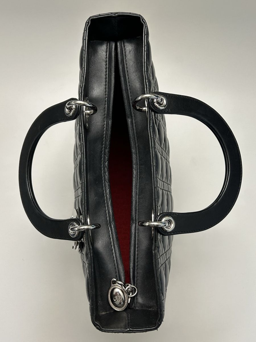 Dior Borse da donna: Dior Medium Vintage schwarze Ledertasche – Usato da Niederglatt ZH venduto da 221100 4