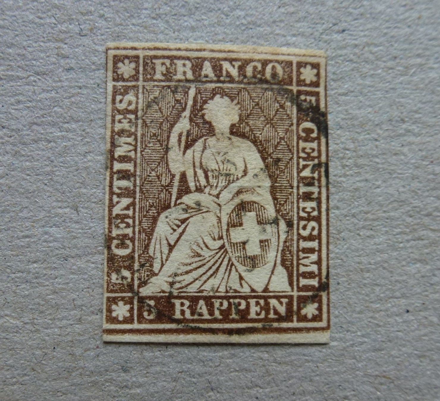 Tutti i francobolli: Strubel 22G - mit Klein-Befund Urs Hermann – Usato da Walkringen venduto da Casablanca777
