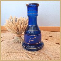🏺Vase vintage bleu Cobalt / Vase Kobaltblau