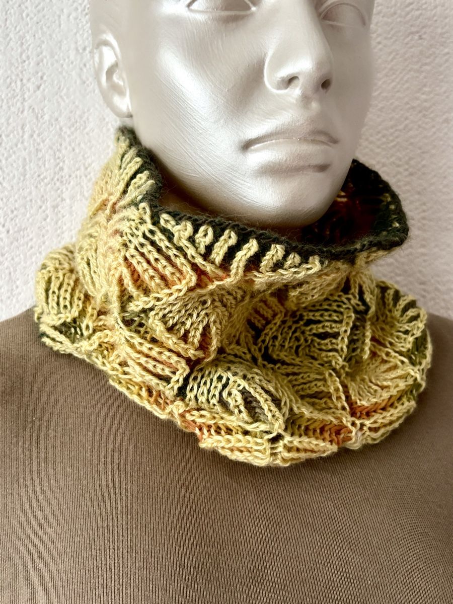 Foulard & Sciarpe: Loop, Strickschlauch, handgestrickt – Nuovo e nell'imballaggio originale da Fislisbach venduto da handglismet 3