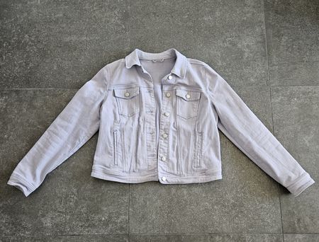 Esprit - Veste en jean lila (taille M)