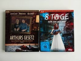 2 Serien als SET: 8 TAGE & Arthurs Gesetz (4 Blu-ray Discs)