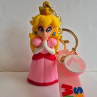 Super Mario Schlüsselanhänger - Peach - MER