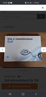 Betriebsanleitung italienisch Golf