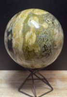 8th vein Ozeanjaspis Kugel old stock 86mm 848g
