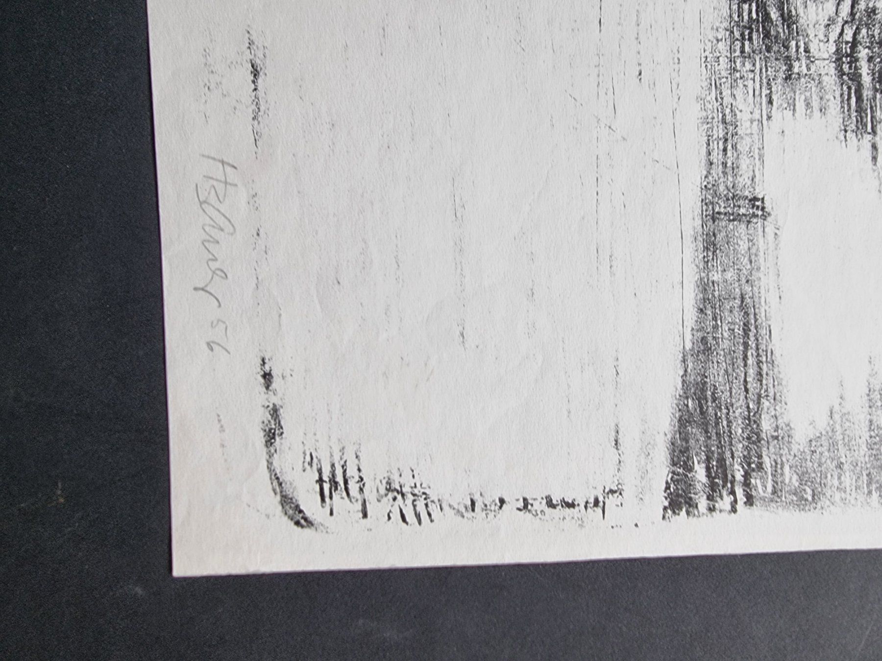 Arts picturaux & lithographies: HANS BAUER LITHOGRAPHIE SIGNIERT  BEZEICHNET – D'occasion à Gersau par grafik-kunst 3