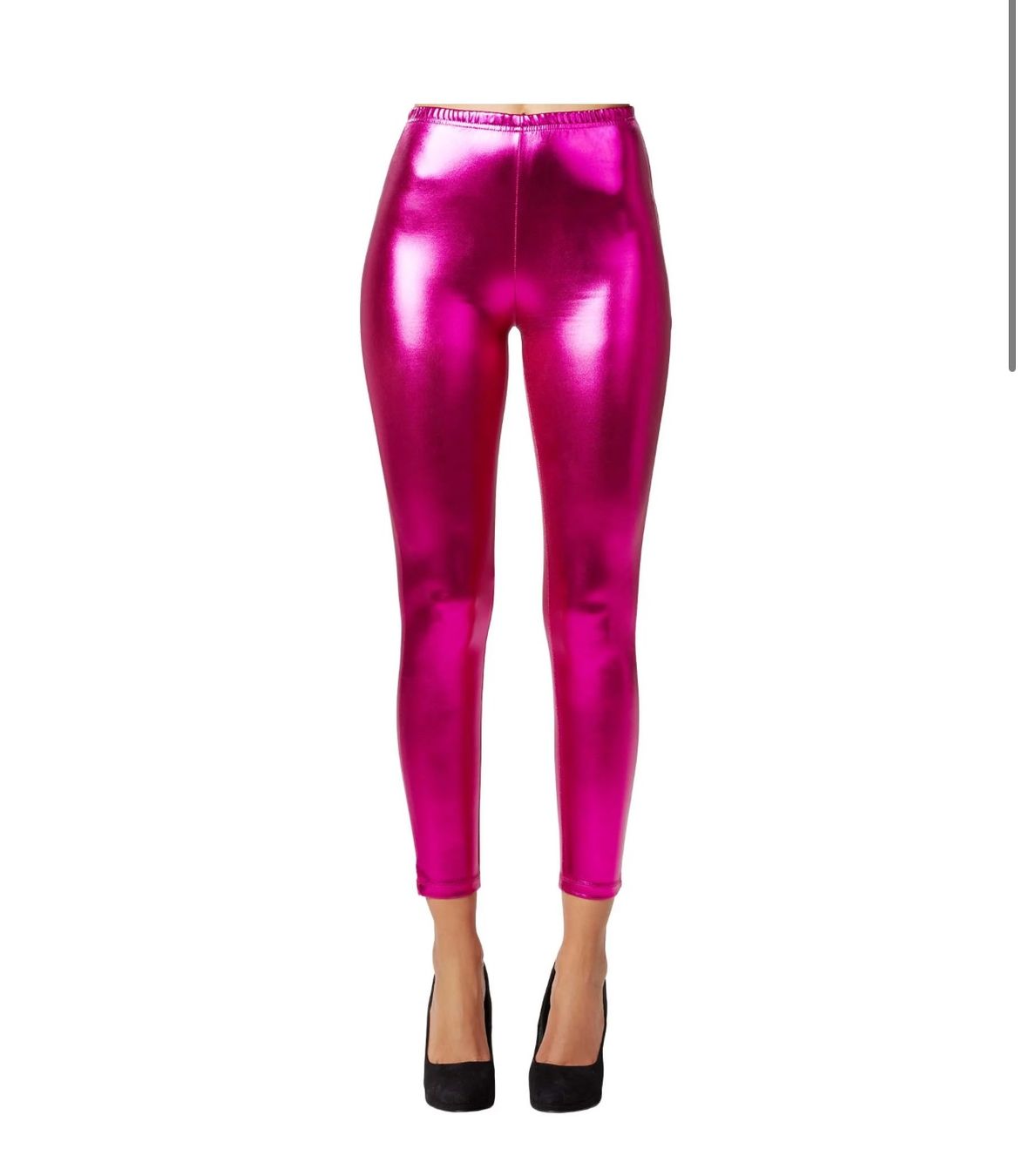 Kostüme: neue Metallic-Leggings pink, Grösse M – Neu (gemäss Beschreibung) aus Necker von liq24