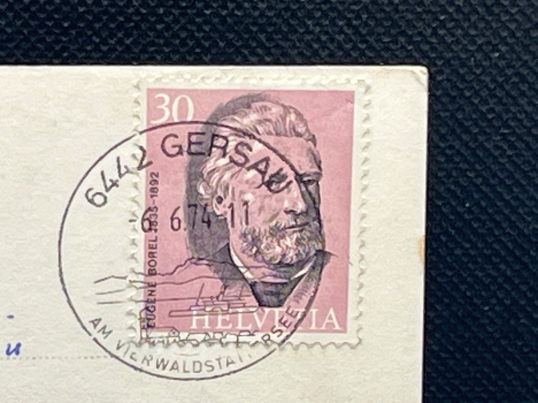 Cartoline postali: Das Rütlihaus mit den beiden Mythen – Usato da Widnau venduto da Brusi9 1