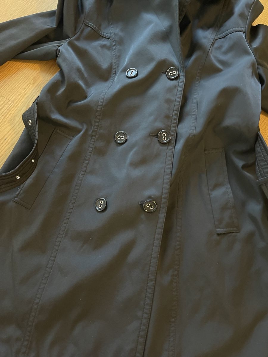 Max Mara Cappotti: Trenchcoat MaxMara - Schwarzer Trenchcoat - Grösse 40 – Usato da Rüschlikon venduto da leo_mwz2 6