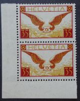 Flugpost Nr. 14 ** im Paar, SBK 200.00