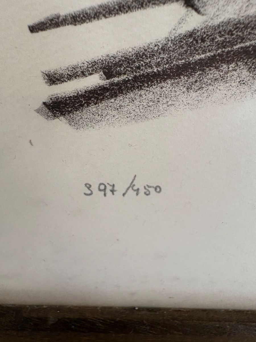 Grafica & Litografie: José Mercier - Rathaus Solothurn - Lithografie – Usato da Solothurn venduto da switch81 1