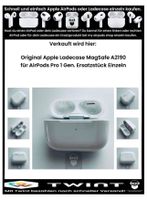 Ladecase MagSafe A2190 für AirPods Pro Einzeln Fabrikneu
