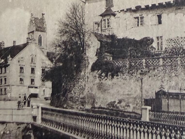 Ansichtskarten: Frauenfeld - Schlofs 1929 – Gebraucht aus Lutry von Ediego 2