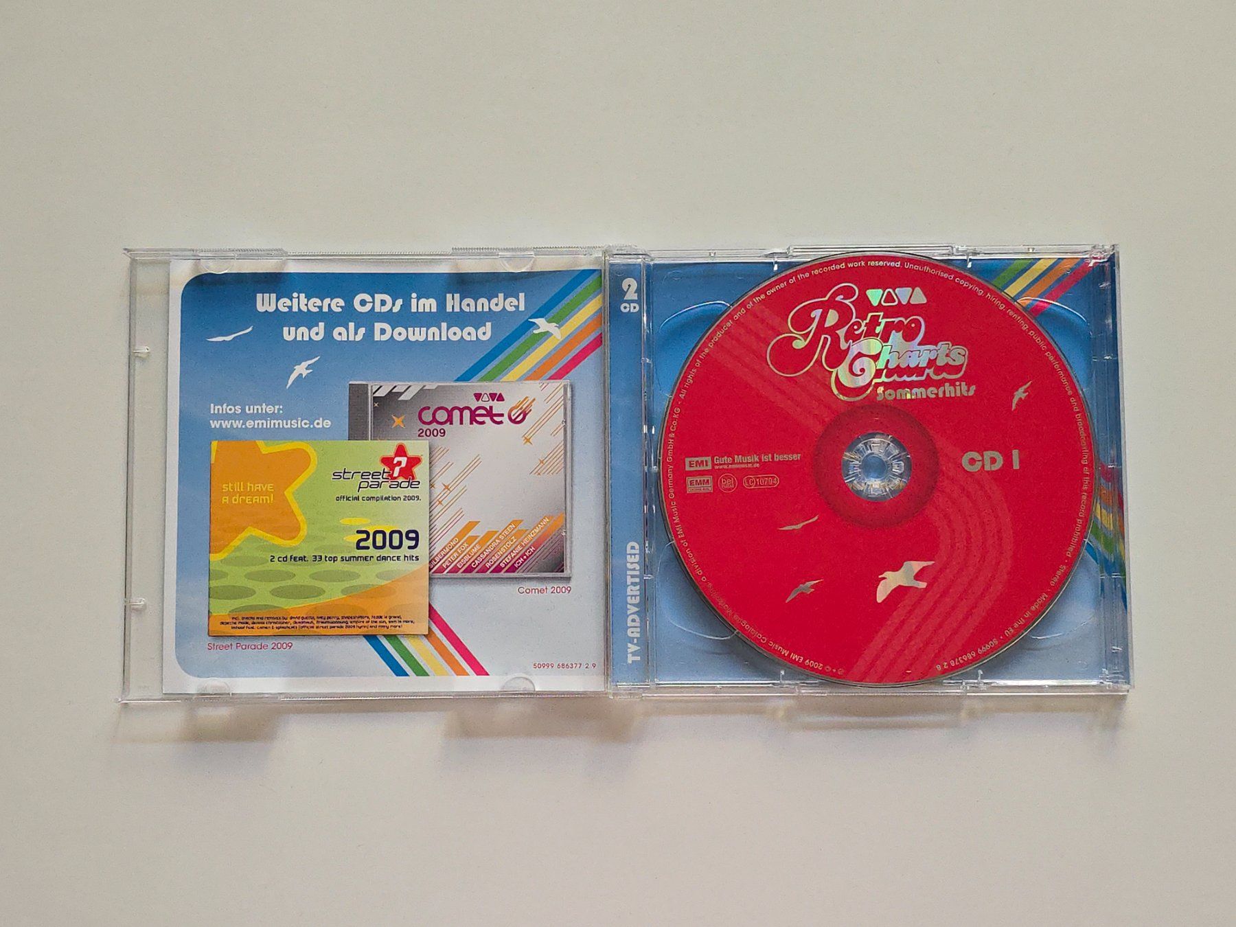 CD: CD Retro Charts Sommerhits (2 CDs) – Usato da Dättlikon venduto da Wundertuete_ 2