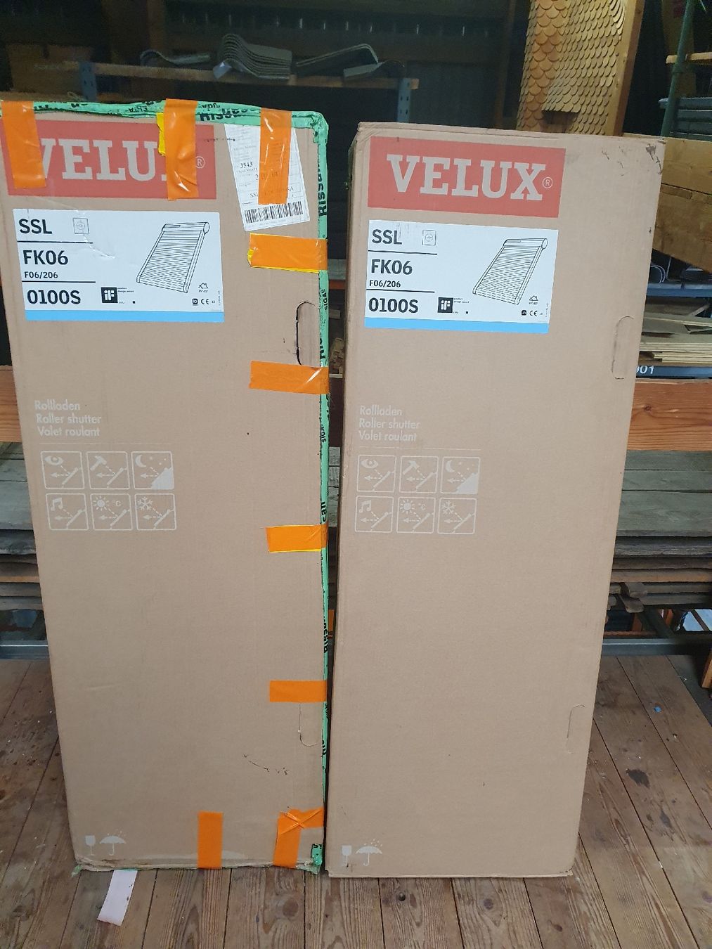 Velux Tende da sole: Velux Solar Aussenrollladen – Nuovo (secondo la descrizione) da Wattwil venduto da Zopf