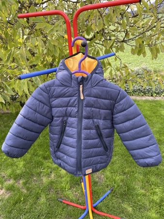 Kinder Winterjacke Grösse 98 blau