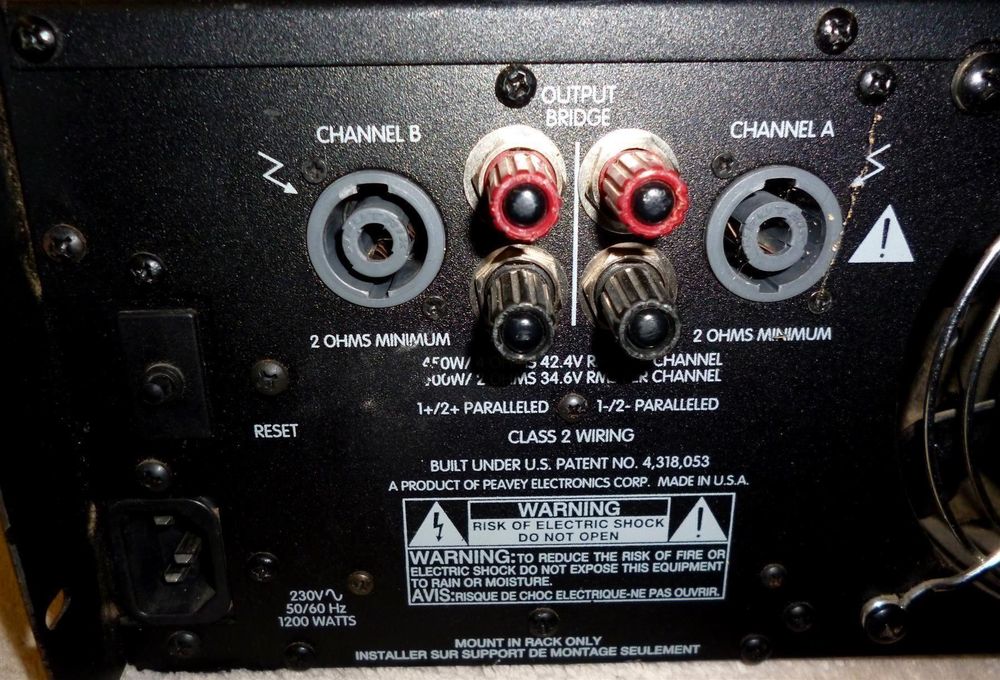 Peavey PV1200 Endstufe (Gebraucht) in Wädenswil für CHF 220 – mit ...