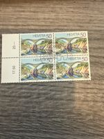 Briefmarken Helvetia 50, 4er Block, Top Zustand!