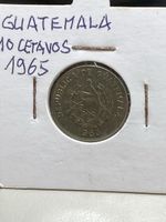 Guatemala - 10 cents - 1965